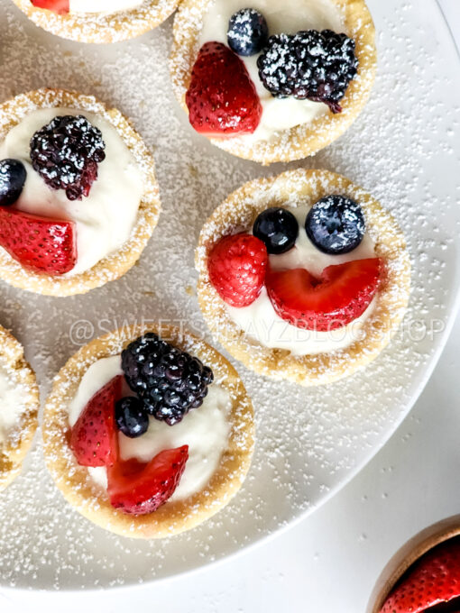 Sugar Cookie Fruit Cups on White - Image 9