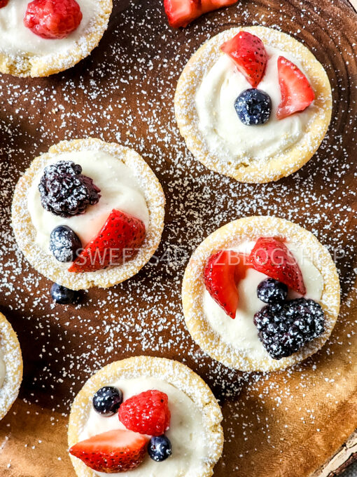Sugar Cookie Fruit Cups on Linen - Image 5