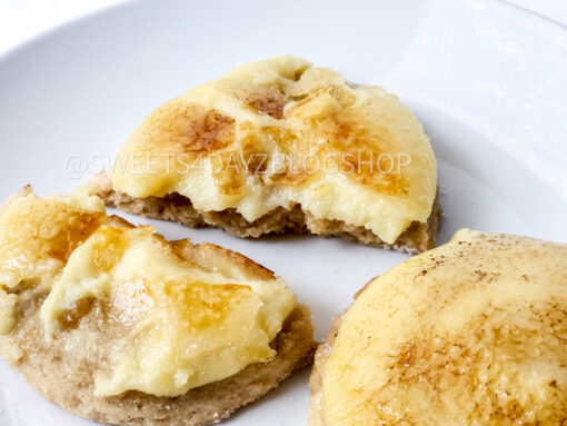 Creme brulee Cookies on White - Image 3