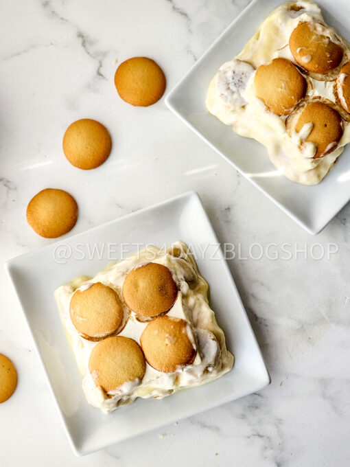 Banana Pudding Bars on Marble - Image 4