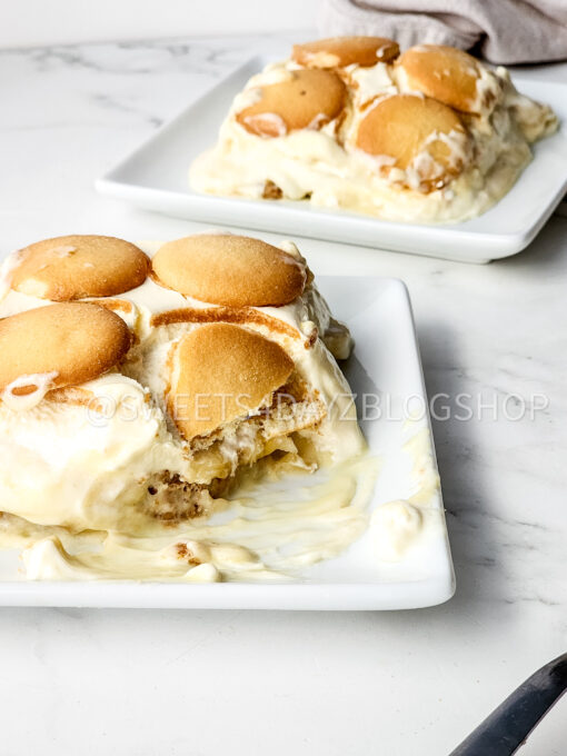 Banana Pudding Bars on Marble - Image 6