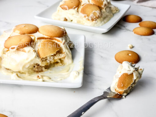 Banana Pudding Bars on Marble - Image 7