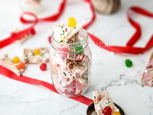 Holiday Chocolate Bark on Marble - Image 4