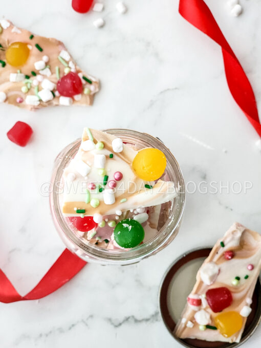 Holiday Chocolate Bark on Marble - Image 6