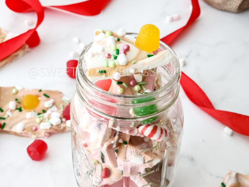 Holiday Chocolate Bark on Marble - Image 7