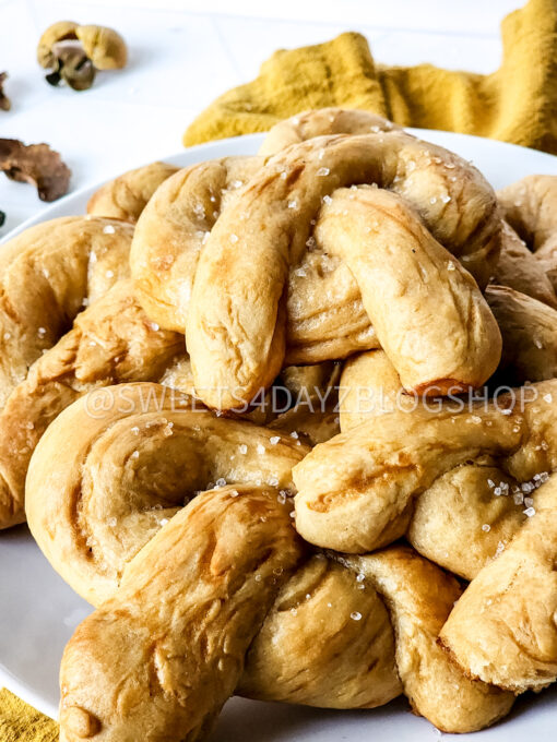 Homemade Soft Pretzels on Rhombus - Image 4