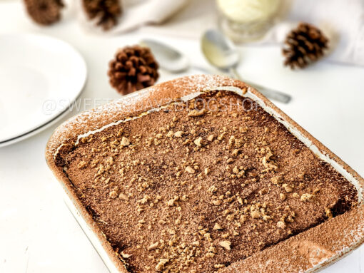 Gingerbread Eggnog Tiramisu on White - Image 2
