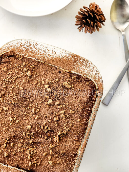 Gingerbread Eggnog Tiramisu on White - Image 3