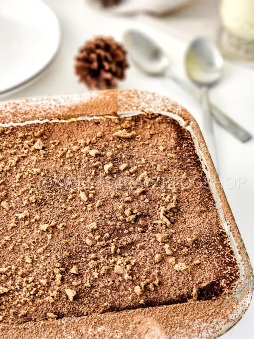 Gingerbread Eggnog Tiramisu on White - Image 4