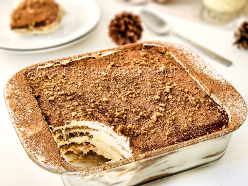 Gingerbread Eggnog Tiramisu on White - Image 5