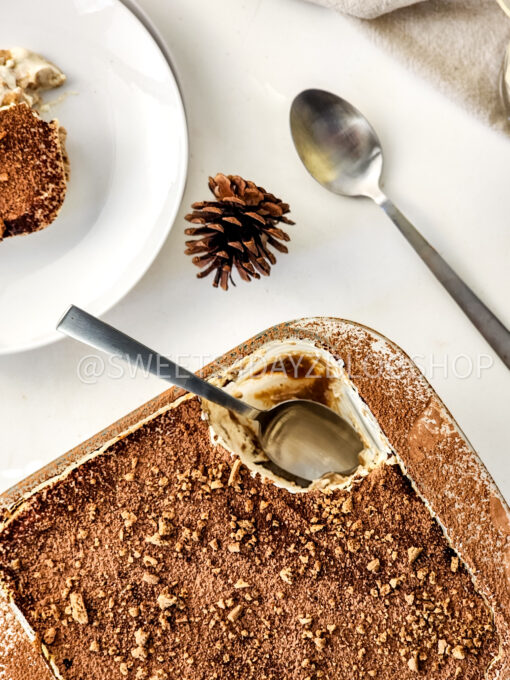 Gingerbread Eggnog Tiramisu on White - Image 6