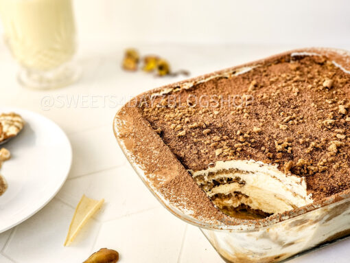 Gingerbread Eggnog Tiramisu on Rhombus - Image 3