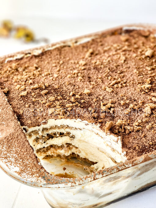 Gingerbread Eggnog Tiramisu on Rhombus - Image 4