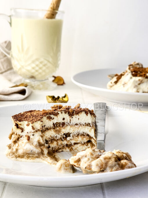 Gingerbread Eggnog Tiramisu on Rhombus - Image 7
