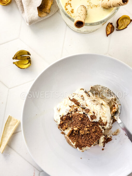 Gingerbread Eggnog Tiramisu on Rhombus - Image 9