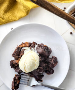 Chocolate Bread Pudding on Rhombus