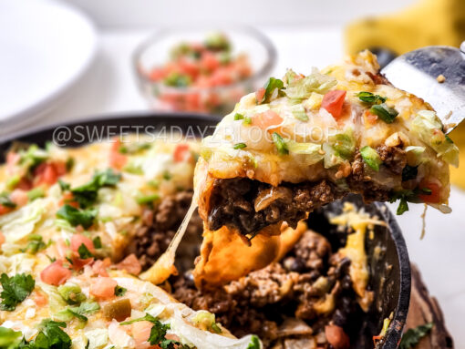 Cast Iron Taco Pie on Rhombus