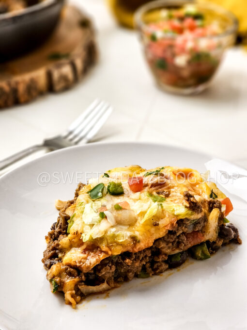 Cast Iron Taco Pie on Rhombus - Image 6