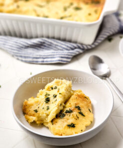 Cheesy Baked Mashed Potatoes on Rhombus