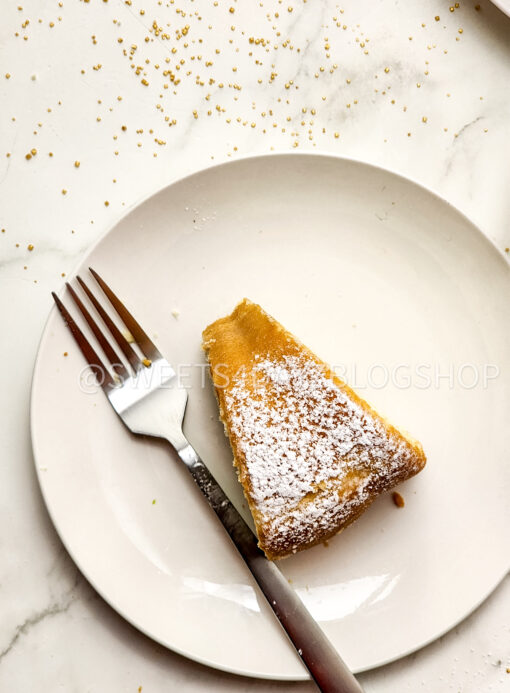 New Year's Champagne Bundt Cake on Marble - Image 2