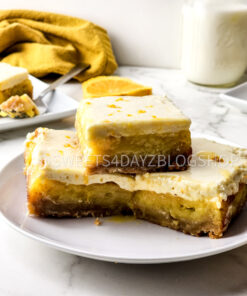Orange Dreamsicle Bars on Marble