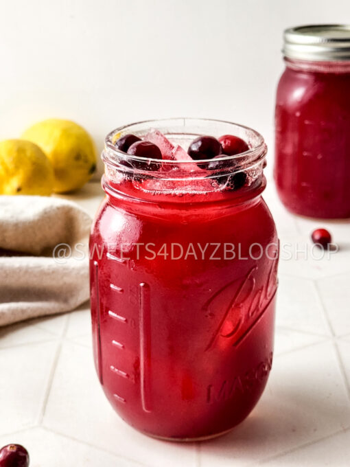 Homemade Cranberry Juice on Rhombus - Image 2