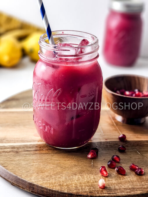 Homemade Pomegranate Juice on Rhombus - Image 3