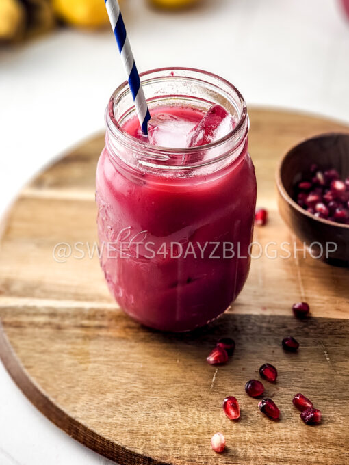 Homemade Pomegranate Juice on Rhombus - Image 4