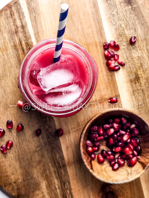 Homemade Pomegranate Juice on Rhombus - Image 5