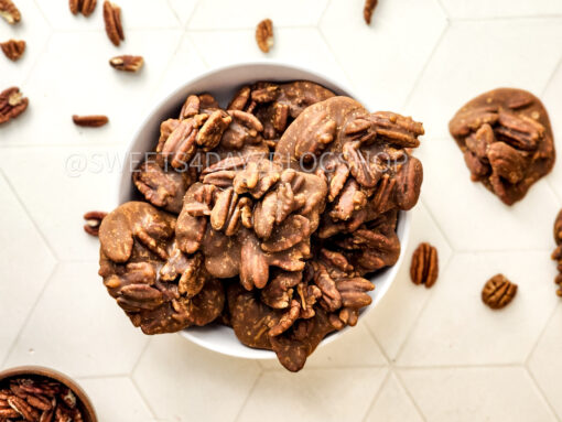 Homemade Pecan Pralines on Rhombus - Image 2