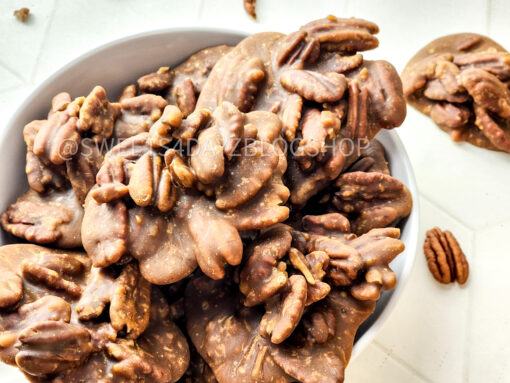Homemade Pecan Pralines on Rhombus - Image 3