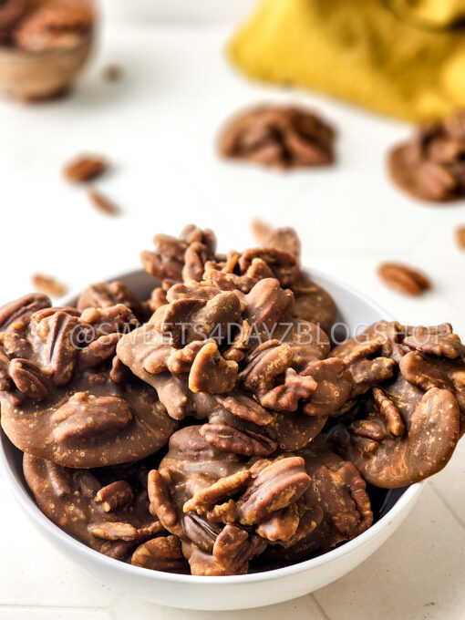 Homemade Pecan Pralines on Rhombus - Image 4