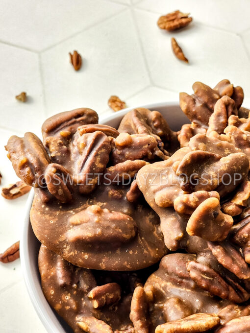 Homemade Pecan Pralines on Rhombus - Image 5