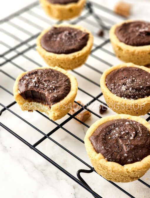 Twix Cookie Cups on Marble - Image 4