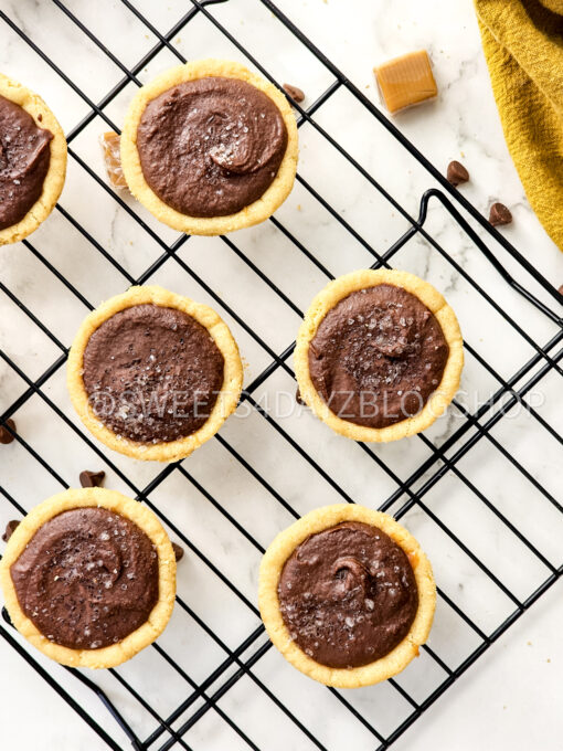 Twix Cookie Cups on Marble - Image 8