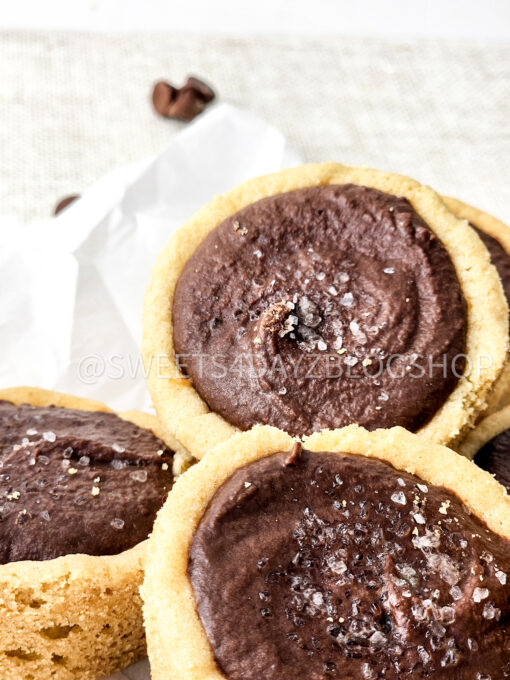 Twix Cookie Cups on Linen - Image 10