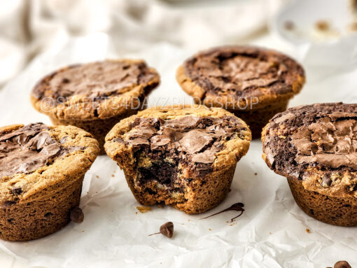 Brookie Cheesecake Cups on Rhombus - Image 5