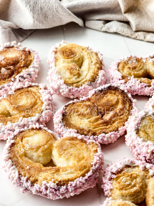 Heart Palmier Cookies on Rhombus - Image 5
