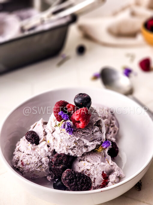 Honey Lavender Ice Cream on Rhombus - Image 3