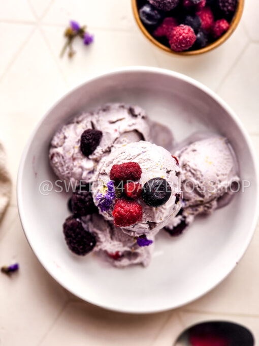 Honey Lavender Ice Cream on Rhombus - Image 5