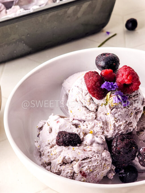 Honey Lavender Ice Cream on Rhombus - Image 6