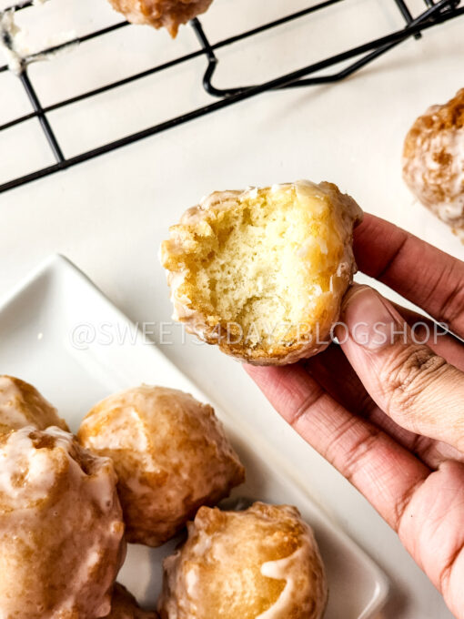 Copycat Dunkin Glazed Munchkins on White - Image 5