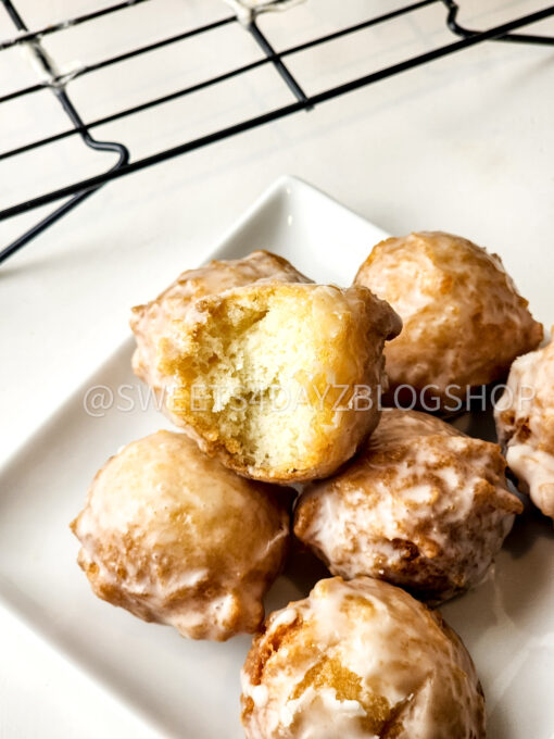 Copycat Dunkin Glazed Munchkins on White - Image 6