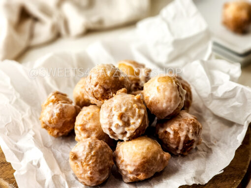 Copycat Dunkin Glazed Munchkins on Rhombus - Image 3