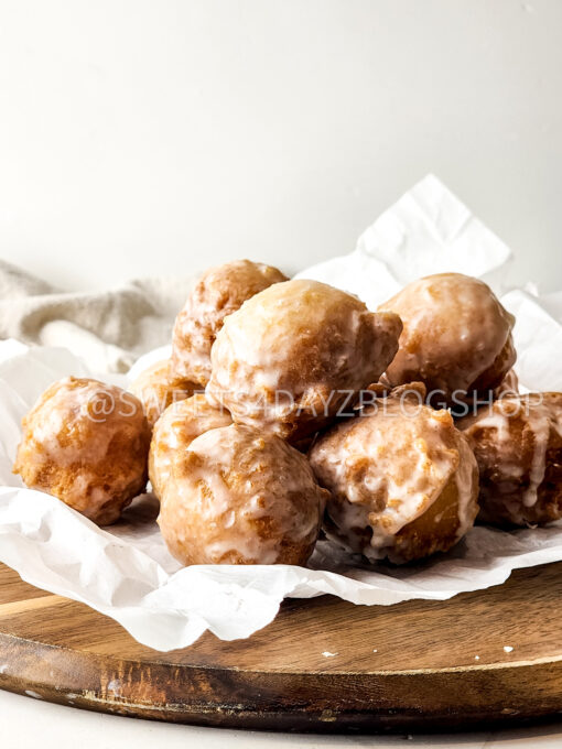 Copycat Dunkin Glazed Munchkins on Rhombus - Image 9