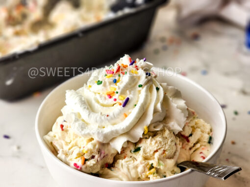 Birthday Cake Ice Cream on Marble - Image 6