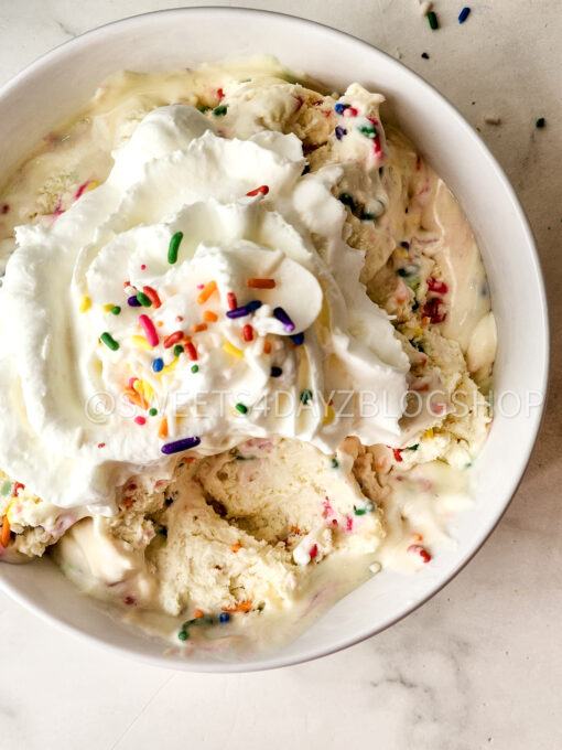 Birthday Cake Ice Cream on Marble - Image 11