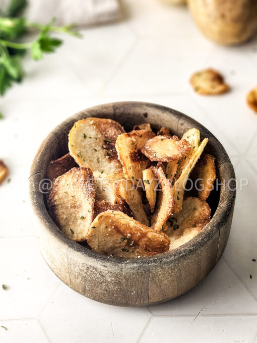 Homemade Potato Chips on Rhombus - Image 2