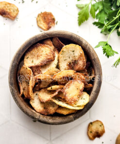 Homemade Potato Chips on Rhombus