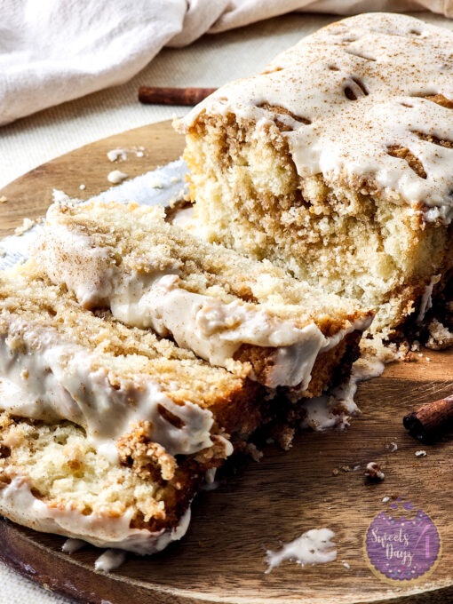 Cinnamon Swirl Bread on Linen - Image 4